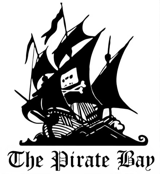 The Pirate Bay Torrents - Vinyl Coated - Self Adhesive Sticker - 20 PACK