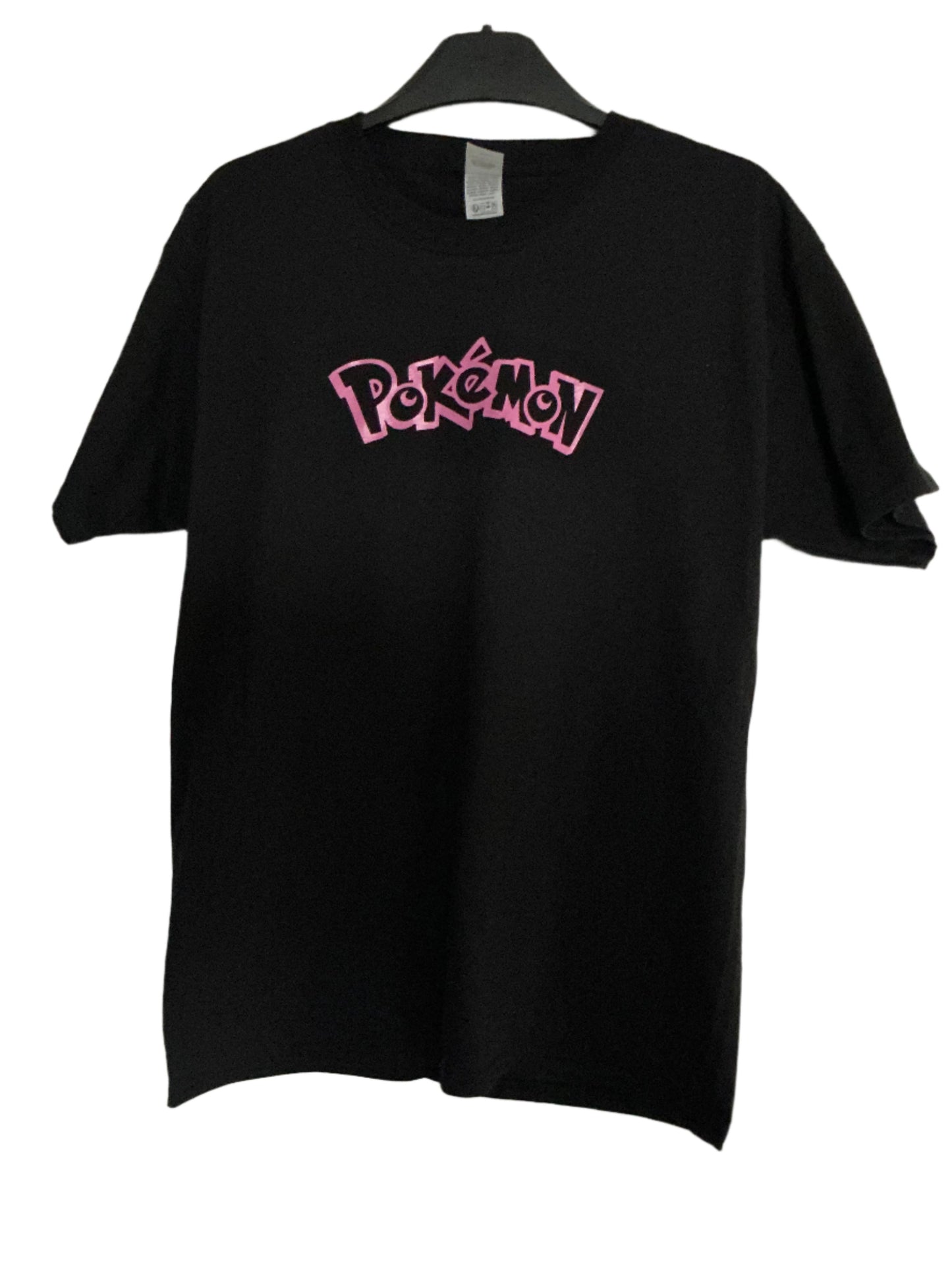 Pokemon t-shirt - Pink Writing - Medium Size 1 of 1